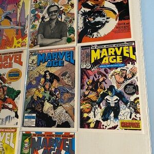 Marvel Comic Book Set with Vibrant Covers 11 Books